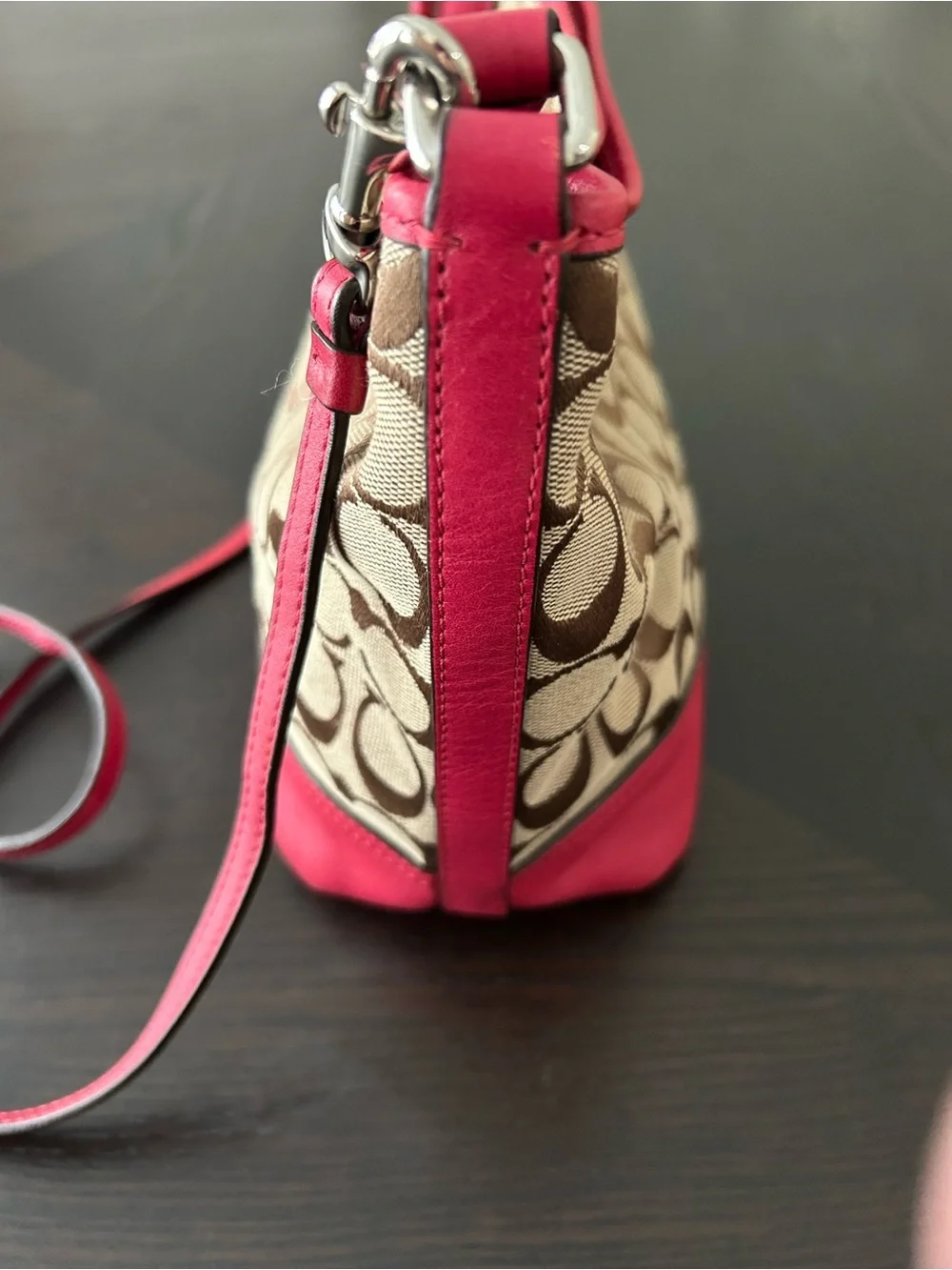 VTG COACH SIGNATURE CANVAS AND LEATHER - Picture 4 of 7